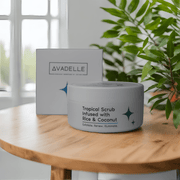 Avadelle Tropical Scrub Infused with Rice & Coconut - Avadelle